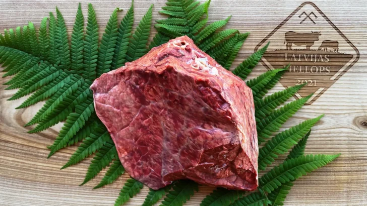 Liellopa plaušas (saldētas) BIO