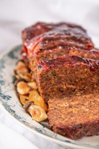 Read more about the article Ground Meat Patty with Mushroom Duxelle and Chipotle BBQ Glaze